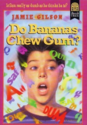 Bananas chew gum - bananas, beech